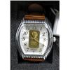 Image 1 : Ladies New in Box August Steiner Gold Bar Watch