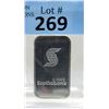 Image 1 : 1 Oz Scotia Bank .999 Silver Investor Bar