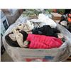 Image 1 : Skid of Assorted Store Return Clothing & Linens