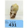 Image 1 : 72 Gram Hand Carved Quartz Skull - 1" x 1.5" x 2"