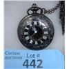 Image 1 : Men's New Roman Numeral Pocket Watch