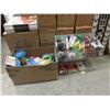 Image 1 : 1 Box & 2 Acrylic Store Displays Full of New Toys