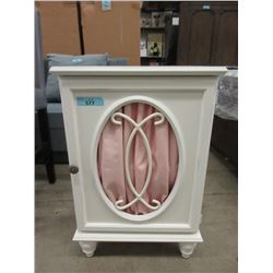 Small White Cabinet - 16" x 18" x 28" tall