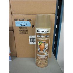 6 Cases of Rust-Oleum Concrete Stain - Limestone