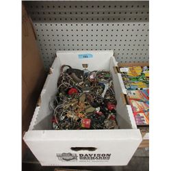 Large Box of Assorted Pre-Owned Costume Jewellery