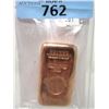 Image 1 : 10 Oz. 999.9 Fine Copper Geiger Edelmettale Bar