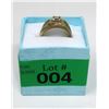 Image 2 : 10 KT Yellow Gold Men's Solitaire Diamond Ring