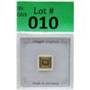 Image 1 : 1 Gram .9999 Fine Gold Geiger Edelmetalle Bar