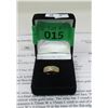 Image 2 : 14 KT White & Yellow Gold Ring Set with 5 Diamonds
