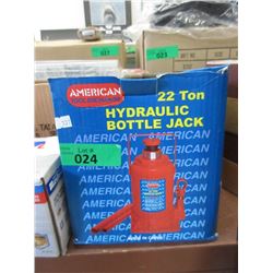New 22 Ton Hydraulic Bottle Jack
