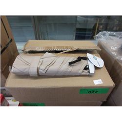 Case of 12 New Beige Compact Umbrellas