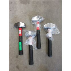 4 New 3 Pound Sledge Hammers