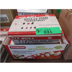 2 Boxes of Drill Attachments