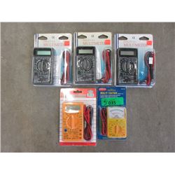 5 New Multi Meters
