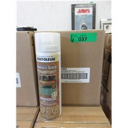 6 Cases of Rust-Oleum Concrete Sealer -Matte Clear