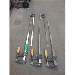 5 New 24" Bar Clamps
