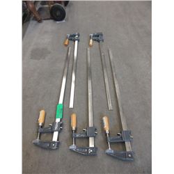 5 New 24" Bar Clamps