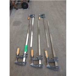 5 New 24" Bar Clamps