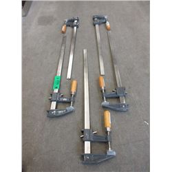 5 New 18" Bar Clamps