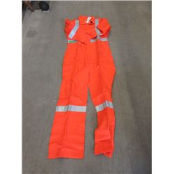 New Condor Orange Reflective Coveralls - 42 Tall