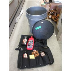 Harley Davidson Bike Polish Clean Kit Stool