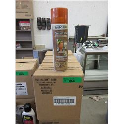 6 Cases of Rust-Oleum Concrete Stain - Sienna