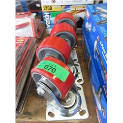 Set of 4 Heavy Duty Casters