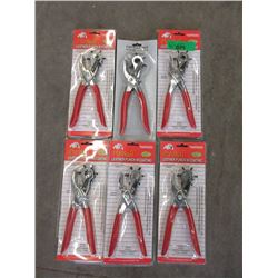 6 New Pit Bull Leather Punches