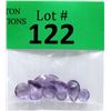 Image 1 : 17.5 CTW Loose Assorted Amethyst Gemstones