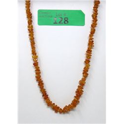 Approx. 75 CTW Orange Baltic Amber Necklace