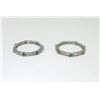 Image 1 : 2 Sterling Silver Gemstone Rings