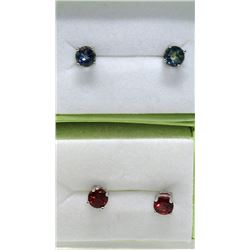 2 New Pairs of Gemstone Earrings