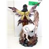 Image 2 : New 10" Fairy and Unicorn Statuette with Box