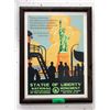 Image 1 : Framed Statue of Liberty Poster - 18" x 23"