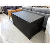 Image 1 : New Cieux Dark Gray Woven Resin Storage Trunk