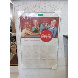 2011 Coca-Cola Calendar - Poster Sized