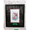 Image 1 : Richard Shorty Framed Print - Salmon Eagle