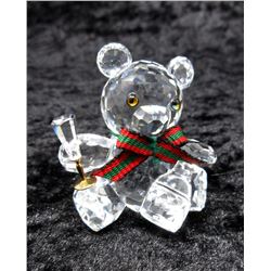 Swarovski Silver Crystal Kris Bear