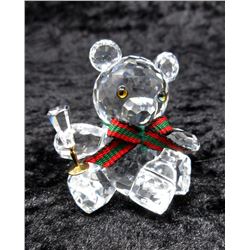 Swarovski Silver Crystal Kris Bear