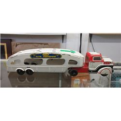 1950s Rare Marx Lithographed Car Carrier