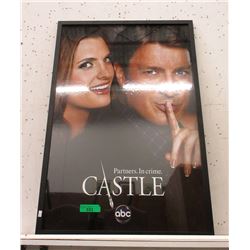 Framed Castle TV Series Poster - 24" x 36"