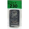 Image 1 : 5 Oz Sunshine Minting .999 Silver Bar