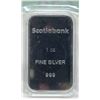 Image 2 : 1 Oz Scotia Bank .999 Silver Investor Bar