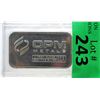 Image 1 : 1 Oz. Ohio Precious Metals .999+ Silver Bar