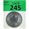Image 1 : 1 Oz. 2016 Canada .9999 Silver Maple Leaf Coin