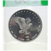 Image 2 : 1 Oz Eagle Motif .999 Silver Round