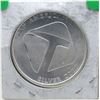 Image 2 : 1 Ounce Miner Motif .999 Silver Art Round