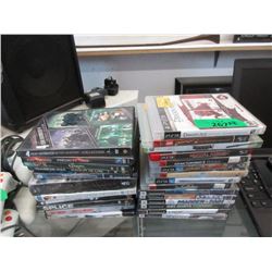 29 Piece Lot of PlayStation Games & DVD's