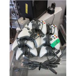 12 XBOX Controllers with USB Connectors