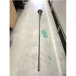 50" Long Metal Horn - 5" Diameter Bell